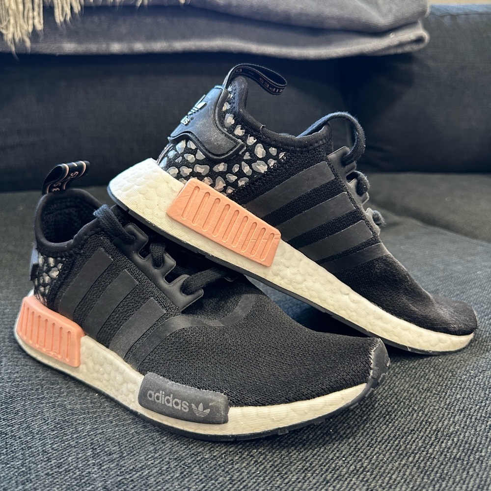 Adidas NMDs | Black, White, & Pink | Women’s 6.5